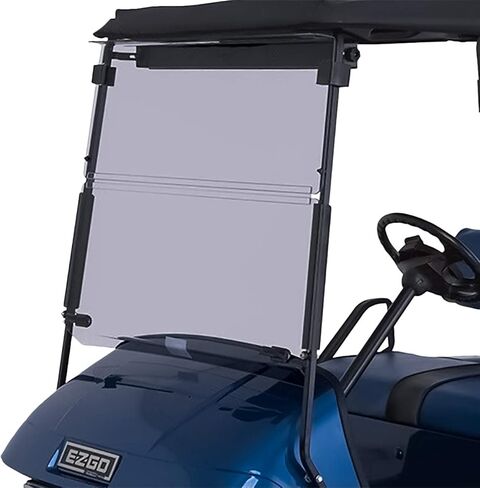 Tinted Foldable Windshield Compatible with EZGO TXT Medalist Golf Carts 1995 & Up in Saudi Arabia