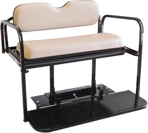 Buggies Unlimited Yamaha G29 / Drive/YDRA/YDRE (07-16) Golf Cart Rear Flip Seat with Steel Frame in Saudi Arabia