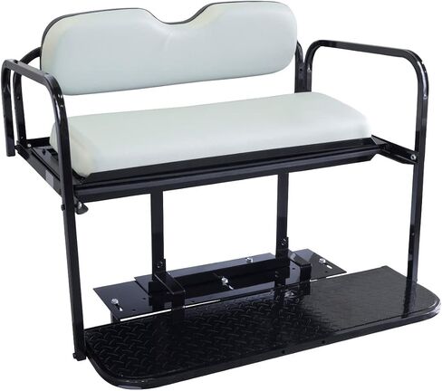 Buggies Unlimited Yamaha G29 / Drive/YDRA/YDRE (07-16) Golf Cart Rear Flip Seat with Steel Frame in Saudi Arabia