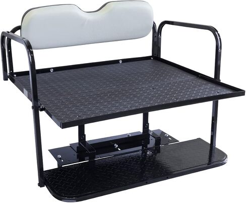 Buggies Unlimited Yamaha G29 / Drive/YDRA/YDRE (07-16) Golf Cart Rear Flip Seat with Steel Frame in Saudi Arabia