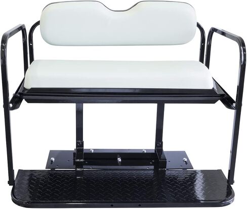 Buggies Unlimited Yamaha G29 / Drive/YDRA/YDRE (07-16) Golf Cart Rear Flip Seat with Steel Frame in Saudi Arabia