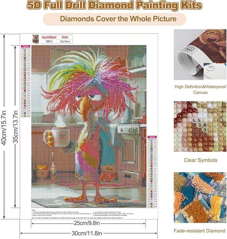 Ceovr Bear Diamond Painting Kits للبالغين ، فورست بير الماس نقاط 5D تمرين كامل DIY ANMIN GEM ART ، KITS CRAFTS KITS ARTS والحرف اليدوية ، ديكور الجدران للمكتب المنزلي 12x12in in Saudi Arabia