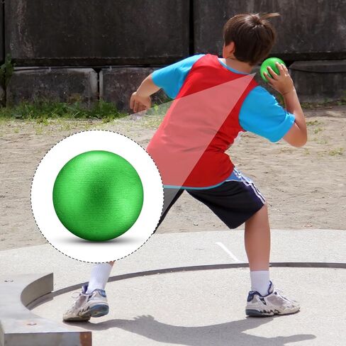 2 Pcs Iron Shot Put 6lbs Sports Cast Shot Put Ball Blue Shotput Competition Shot Put Track Field Shots for Spring High School Track and Field Competition Practice Outdoor in Kuwait