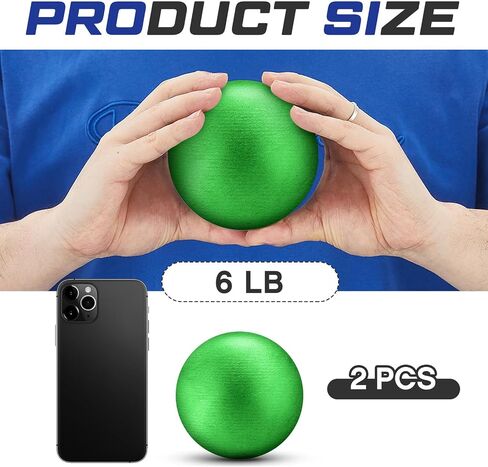 2 Pcs Iron Shot Put 6lbs Sports Cast Shot Put Ball Blue Shotput Competition Shot Put Track Field Shots for Spring High School Track and Field Competition Practice Outdoor in Kuwait