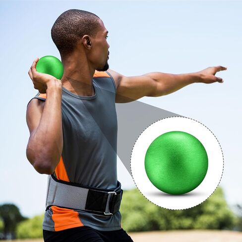 2 Pcs Iron Shot Put 6lbs Sports Cast Shot Put Ball Blue Shotput Competition Shot Put Track Field Shots for Spring High School Track and Field Competition Practice Outdoor in Kuwait