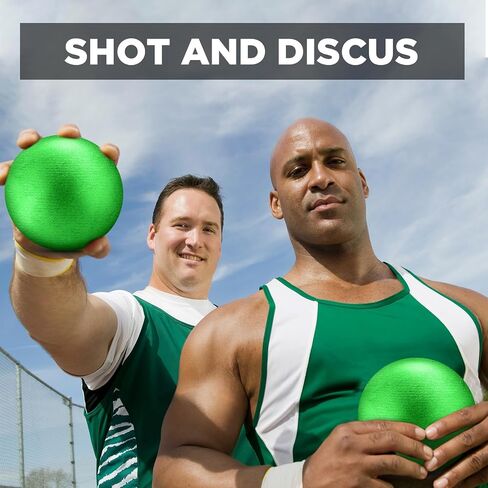 2 Pcs Iron Shot Put 6lbs Sports Cast Shot Put Ball Blue Shotput Competition Shot Put Track Field Shots for Spring High School Track and Field Competition Practice Outdoor in Kuwait