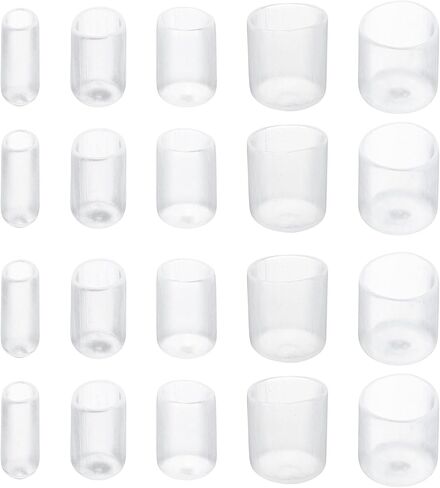 غطاء واقي لخيط المسمار، أغطية نهاية مطاطية، [للبرغي، المسمار] - 1/4 بوصة 3/8 بوصة 1/2 بوصة 3/4 بوصة 7/8 بوصة معرف/أسود/100 قطعة in Kuwait