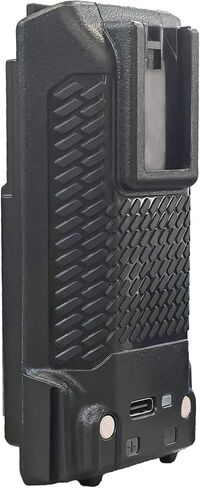 بطارية UV-K5 USB-C شحن 2600 مللي أمبير في الساعة سعة كبيرة 7.4VDC بطارية UV-K58 مع مشبك حزام لملحقات جهاز الاتصال اللاسلكي UV-K6 in Kuwait