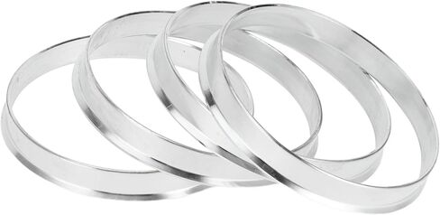 Hub Centric Rings, 72.56mm ID to 73.1mm OD Vehicle Wheel Hubrings Aluminum Alloy, 4 Pcs in Kuwait