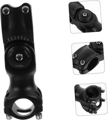 1Pc Adjustable Bike Stem Riser Extender for Mountain Cycling Durable Handlebar Accessory Easy Installation for Improved Riding Posture in Saudi Arabia