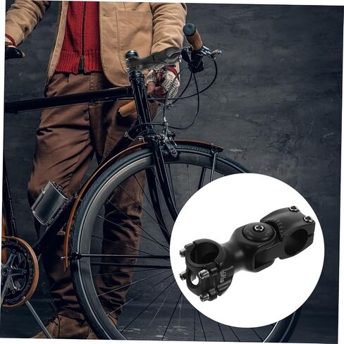 1Pc Adjustable Bike Stem Riser Extender for Mountain Cycling Durable Handlebar Accessory Easy Installation for Improved Riding Posture in Saudi Arabia