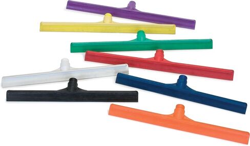 SPARTA 3656703 Plastic Floor Squeegee, Shower Squeegee, Heavy Duty Squeegee With Rubber Blade For Windows, Glass, Shower Doors, Floors, Windshields, 20 Inches, Black in Kuwait