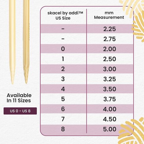 addi Flexi Flip Bamboo Knitting Needles (Set of 3) - 2.75mm in Saudi Arabia
