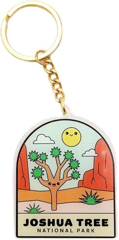 Pals & Co. - Acrylic Keychain for Backpack, Bags, Kawaii, Collectible, 2.5 in. - Yellowstone National Park in Saudi Arabia