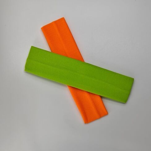 White Headbands - White Yoga Headbands Hairbands Exercise Bands Soft and Stretchy Elastic Solid Color in Saudi Arabia