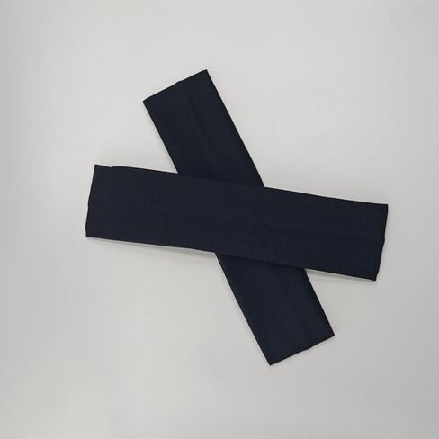 White Headbands - White Yoga Headbands Hairbands Exercise Bands Soft and Stretchy Elastic Solid Color in Saudi Arabia