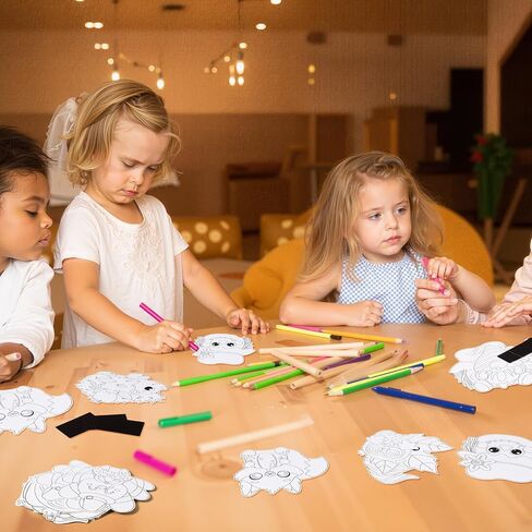 40 Pack Spring Insect Crafts Kit DIY Magnet Sticker Painting Crafts Summer Bug Bee Butterfly Coloring Art Activity Kit Color Your Own Spring Party Classroom Activity Supplies in Saudi Arabia