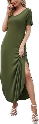 فستان Maxi Maxi للسيدات في Huskary ، فستان طويل فضفاض ، فستان طويل ، in Kuwait