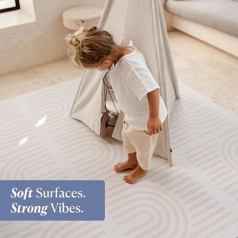 Toddlekind Haven Puzzle Playmat, 4x6 Non-Toxic Interlocking Foam Floor Mat in Saudi Arabia