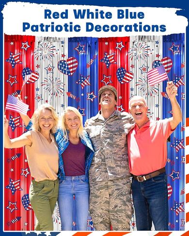 Valentines Day Decorations Foil Fringe Curtains for Party, 2 Pack 3.3 x 6.6 FT Galentines Day Decorations Red Pink Silver Tinsel Streamer, Valentines Backdrop Heart Decorations for Birthday Wedding in Kuwait
