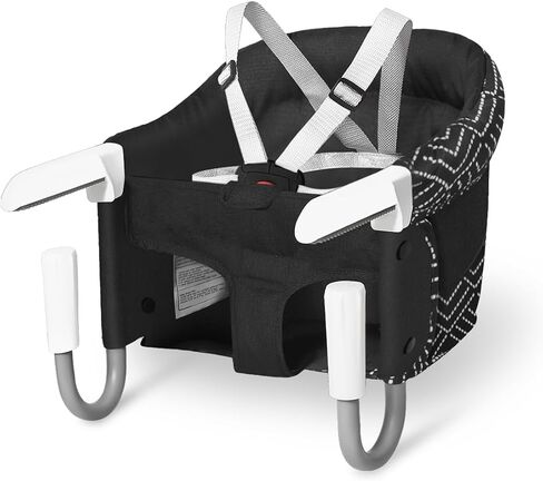 MTWML Hook On High Chair with Tray, Collapsible Portable Table Seat | Fits 0.8"-3.3" tables, removable washable tray & liner, quick clip-on, for babies 6-36 months up to 37 lbs, with travel bag in Saudi Arabia
