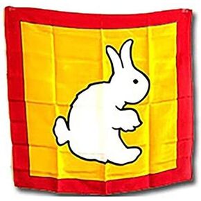 SUMAG Rabbit to Duck Magic Cloth Change Color Silk Scarf Magic Tricks for Stage Close up Magic Props Gift for Kid