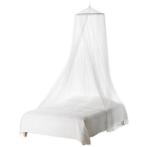 UEETEK Mosquito Net Baby Toddler Bed Crib Canopy Mosquito Netting (White)