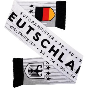Euroscarves Germany Deutschland Soccer HD Knit Scarf