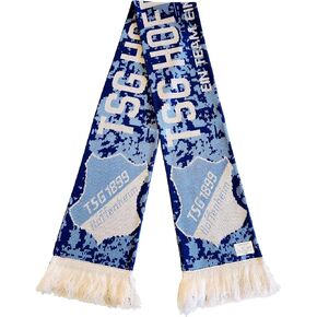 TSG Hoffenheim Scarf | Soccer Fan Scarf | Premium Acrylic Knit