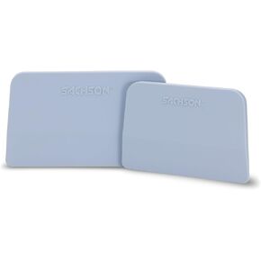 SACHSON Non-Stick Silicone Reusable Automotive Body Filler Spreaders, 2 Piece