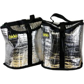 TrailMax Grab-and-Go Horse Saddle Bag Inserts, Removable Saddlebag Liners, Pair