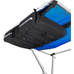 WATERWICH T-Top Storage Bag Compatible with Most T-Top Boats,Waterproof 600D Oxford-fabric Large Size T Bag for 6 Type II Life Jackets (Life Jackets not Included)