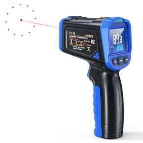 Infrared Thermometer - FKM Digital Temperature Gun with Patented Circular Laser, Non Contact Laser Thermometer Gun for Cooking/Ovens/Home Repairs, -58℉~1022℉ (-50℃-550℃), Not for Use on Humans