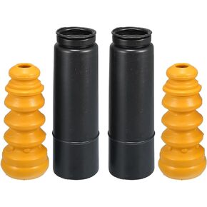 uxcell Car Rear Jounce Bumper Shock Absorber with Dust Covers Replace No.1J0512131 for Audi TT 2000-2006 for Audi TT Quattro 2000-2006 1 Set