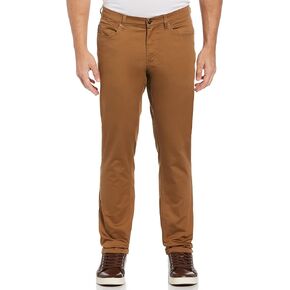 Perry Ellis Men's Slim Fit 5-Pocket Anywhere Pant