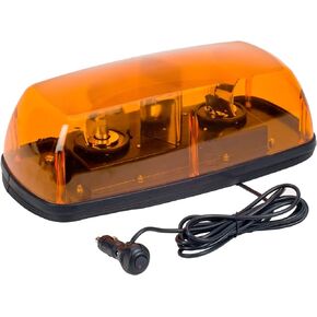 Wolo 3570M-A 12V Exterior Rotating Warning Light with 2 Halogen Bulbs