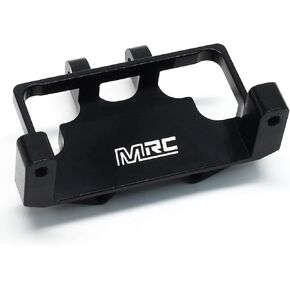 MRC RC Servo Mount Metal Steering Servo Mount Bracket for Axial SCX24 Bronco Deadbolt JLU B-17 Gladiator C10 Upgrade Parts (Black)