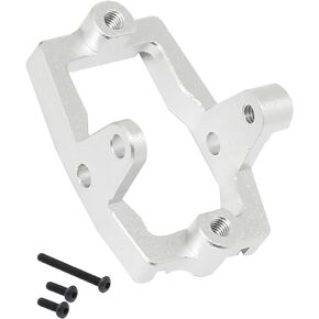 hopsupRC Aluminium Steering Servo Mount for 1/18 TRX4M,Alloy Steering Servo Mount Hops Ups 1/18 TRX4M,Silver