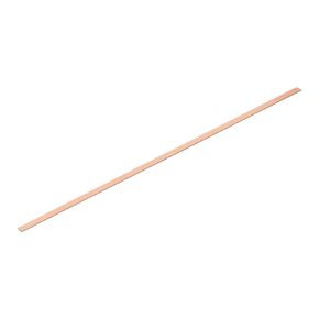 uxcell Copper Flat Bar, 0.03" Thickness x 0.39" Width x 15.75" Length Copper Bus Bar Stock Plate Mill for Electrical (0.8mm x 10mm x 400mm)