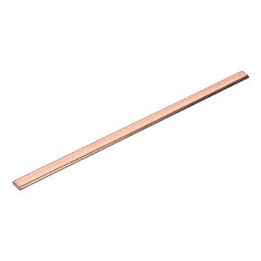 uxcell Copper Flat Bar, 0.16" Thickness x 0.39" Width x 7.87" Length Copper Bus Bar Stock Plate Mill for Electrical (4mm x 10mm x 200mm)