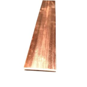 AC/DC Wire And Supply CopperCopper 110 Flat Bar 3/8" x 1" x 36"-Long ->.375" x 1" Copper Bus Bar- Arts Hobbies Crafts Industrial