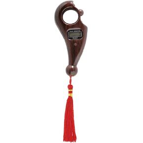 Digital Finger Tasbeeh Misbaha Counter for Prayer Islamic Tasbih Muslim (Dark Brown Wood)