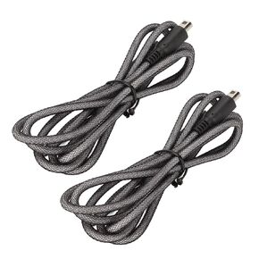 Gugxiom 2Pcs 3DS USB Charger Cable Compatible with 2DS, 3DS, 3DS XL, New 3DS, New 3DS XL, New 2DSXL, NDSI, NDSI LL, Supports Charging While Playing, 4.9ft