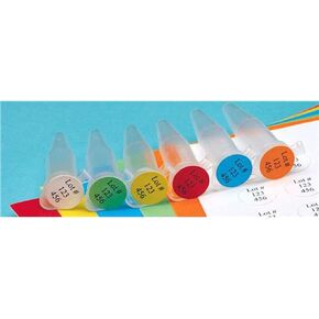 ملصق ليزر من البولي فينيل للبقع الصعبة المتنوعة SPOT-2200، قطر 1/2 بوصة، أخضر (عبوة من 3840) in Kuwait