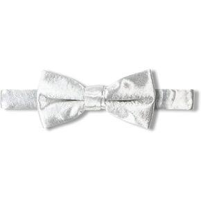 Spring Notion Boys' Satin Crinkle Microfiber Bow Tie