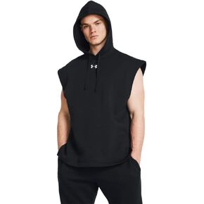 Under Armour Men's Rival Fleece Sleeveless Hoodie