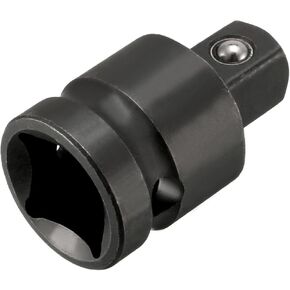 uxcell 1/2" Drive (Female) x 3/4" (Male) Impact Socket Adapter for Use with Air Impact Wrenches, Breaker Bars, Ratchets, CR-MO Steel