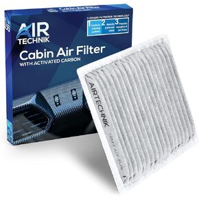 AirTechnik CF10547 Cabin Air Filter w/Activated Carbon | Fits Ford Edge 2007-2015 /Lincoln MKX 2007-2010 & 2011-2018 (Old body Style), Mazda CX-9 2007-2015 - 7T4Z-19N619-B