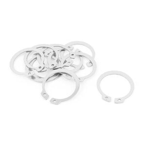 uxcell® External Circlip Retaining Shaft Snap Clip Rings 30mm 10pcs
