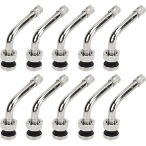 TR554D, Wide Compatibility 20pc Truck Valve Stem Rust Resistant Alumium Metric Aluminum Wheel Truck Valve for 9.7mm Valve Hole